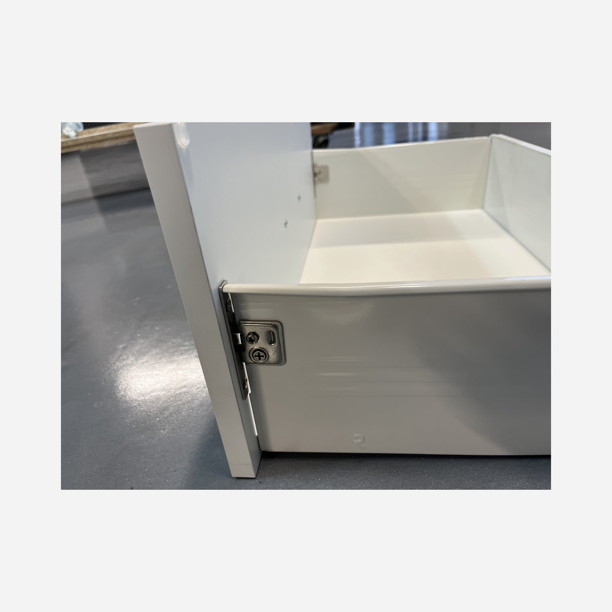 Drawer Kit 24"W × 10"H × 13"D White (box, tracks & screws)