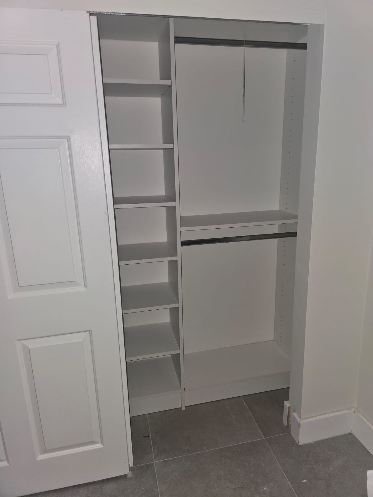 Reach-in completed