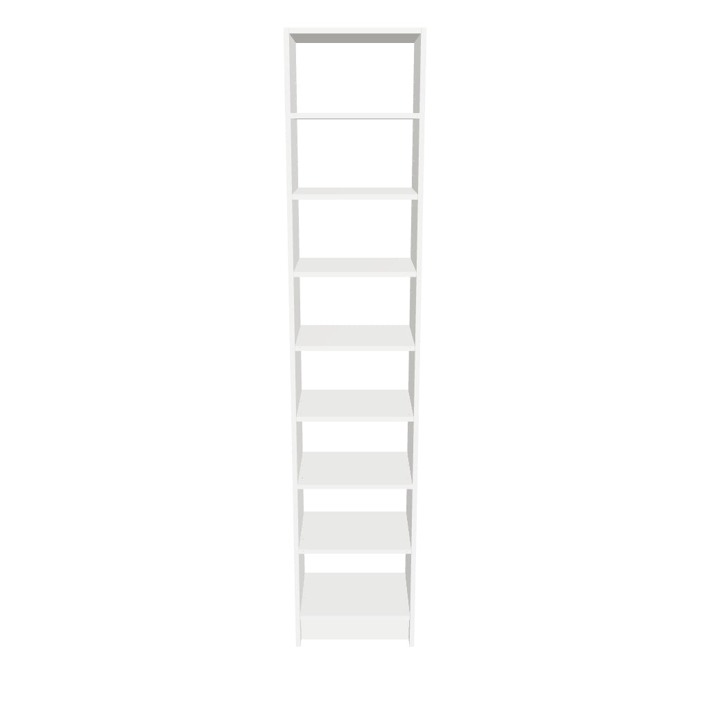 20″ x 96″ 8-Shelf Closet Tower, White Melamine – Closets Warehouse