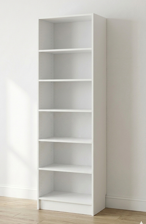 7-Shelf Tower – 26"W × 84"H × 14"D | White